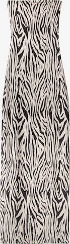 Bershka Obleka | črna barva: sprednja stran