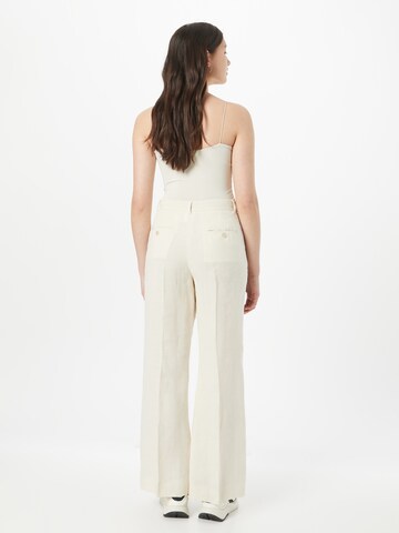 Weekend Max Mara Loose fit Pleated Pants in Beige