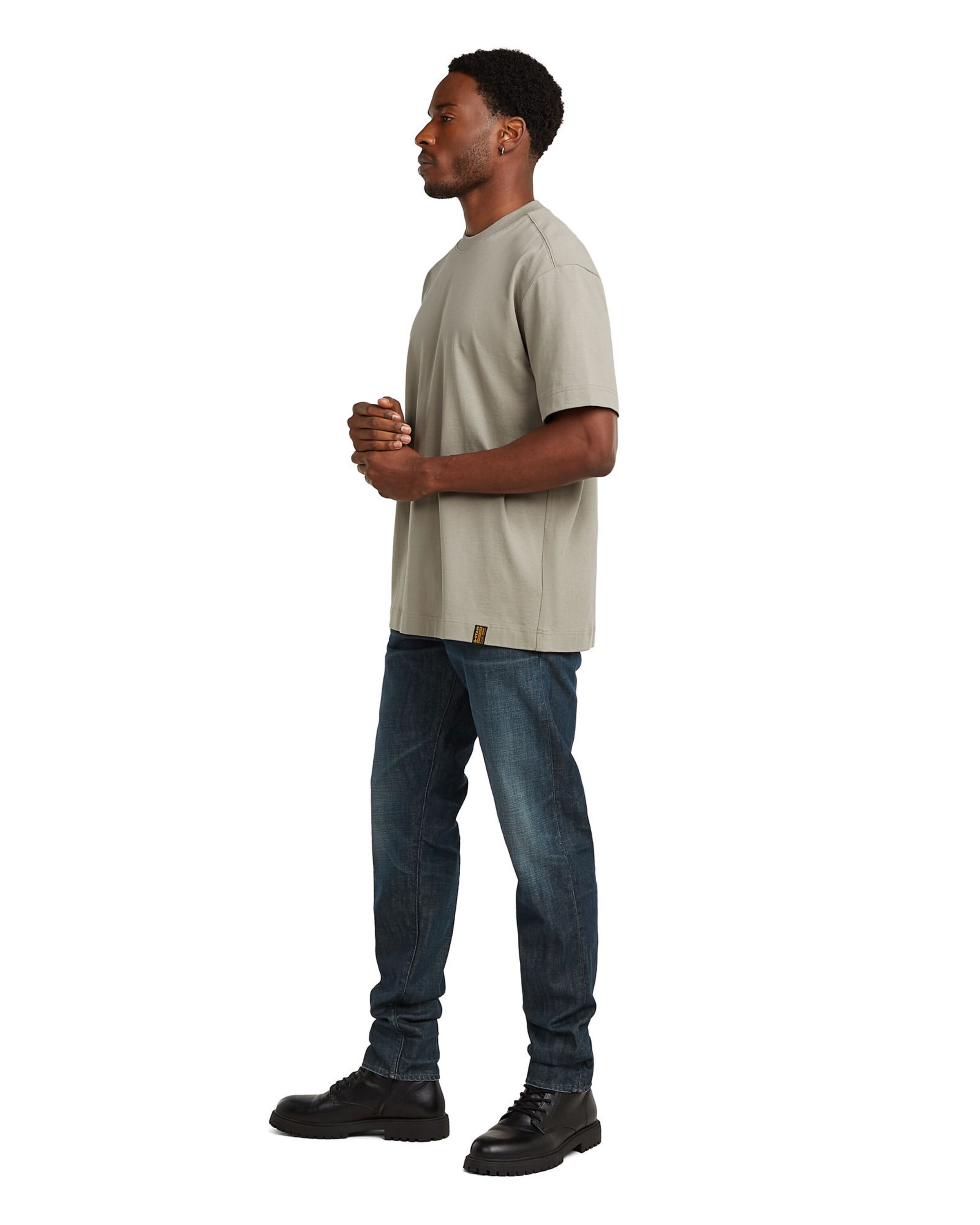 G-STAR T-Shirts-T-Shirt ' GS-01 Relaxed' in Beige