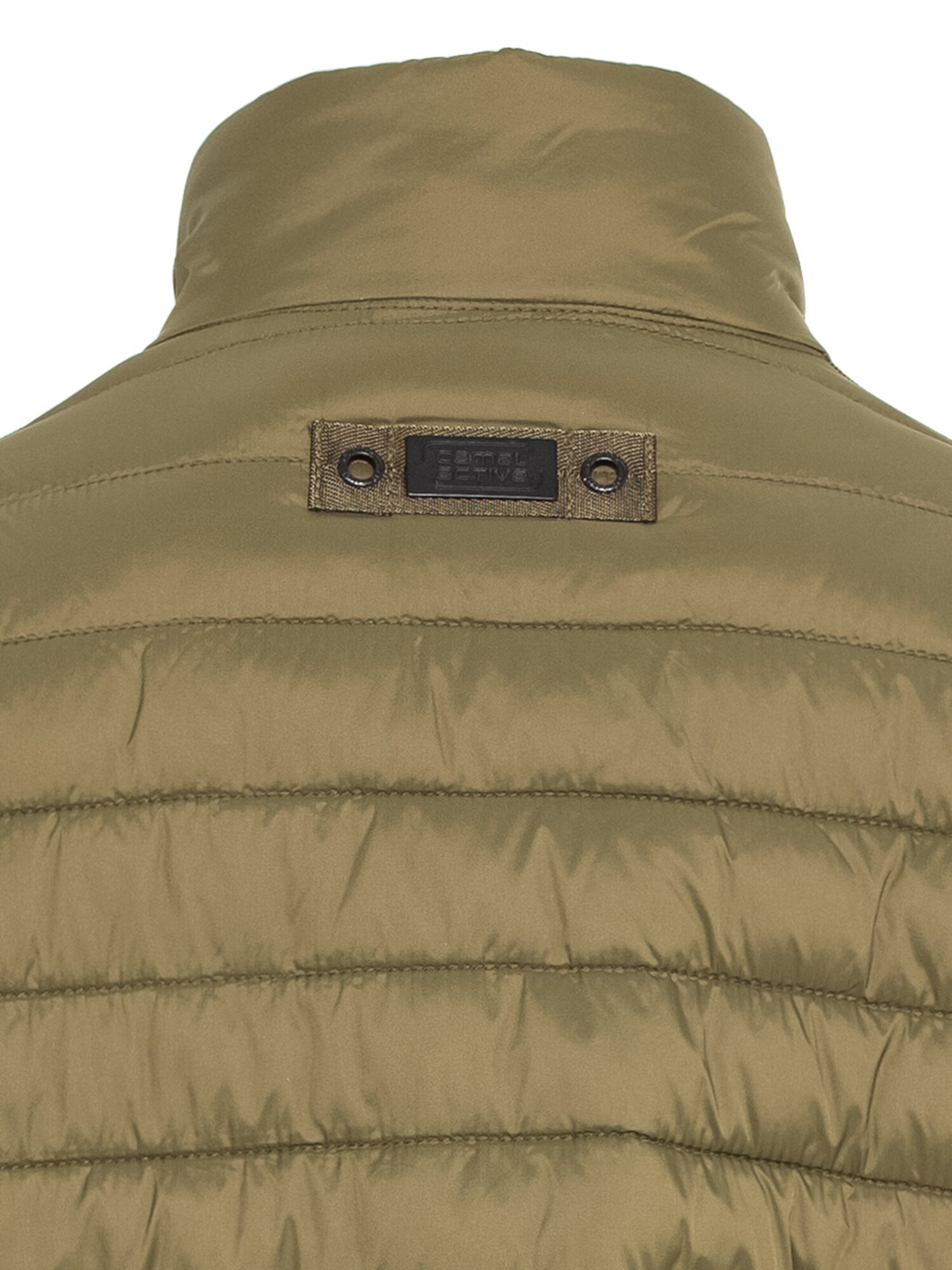 CAMEL ACTIVE Stepp-Blouson aus recyceltem Material in Grün
