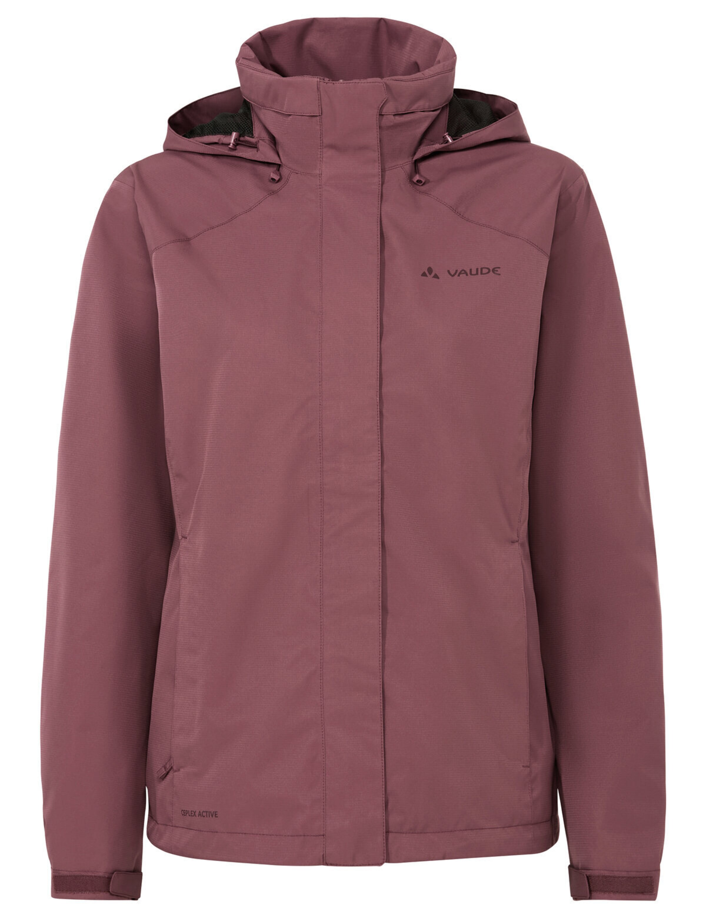 VAUDE Athletic Jacket 'Escape' in Red: front