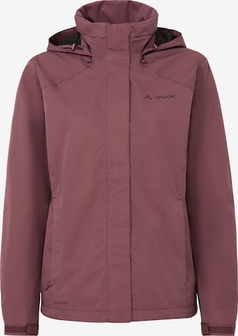 VAUDE Athletic Jacket 'Escape' in Red: front