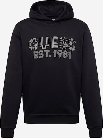 Sweat-shirt 'Beau' GUESS en noir : devant