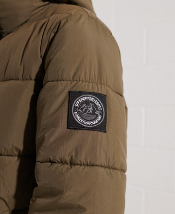 Superdry Winter Jacket 'Expedition Cocoon' in Green