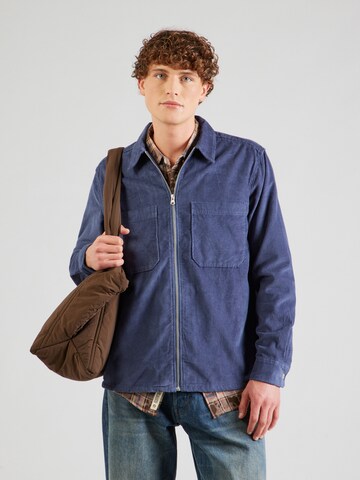Only & Sons Comfort Fit Skjorta 'ONSALP' i blå: framsida