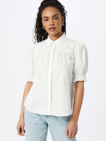 minus Blouse 'Alette' in White: front
