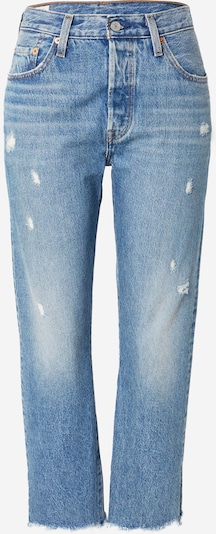 LEVI'S Jeans '501® Crop' i blue denim, Produktvisning