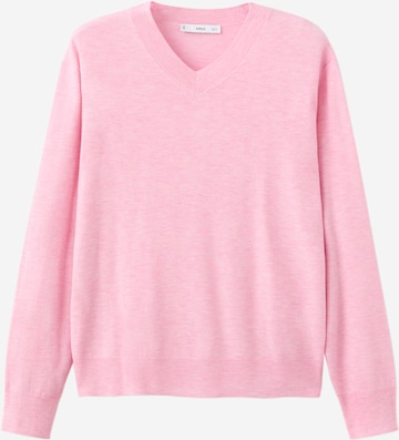 MANGO Trui 'MILO' in Roze: voorkant