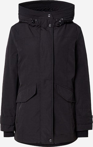 s.Oliver Übergangsjacke in Schwarz: Vorderseite