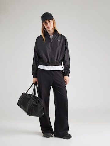 UNDER ARMOUR Athletic Jacket 'Woven' in Black