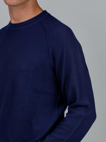 Harmount Sweater 'Moss' in Blue