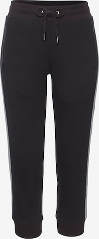 H.I.S Slimfit Hose in Schwarz: Vorderseite