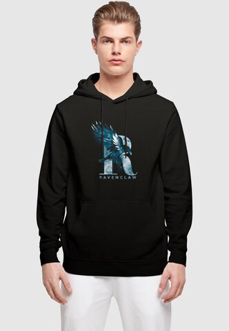 ABSOLUTE CULT Sweatshirt 'Harry Potter - Ravenclaw Watercolour' in Black: front