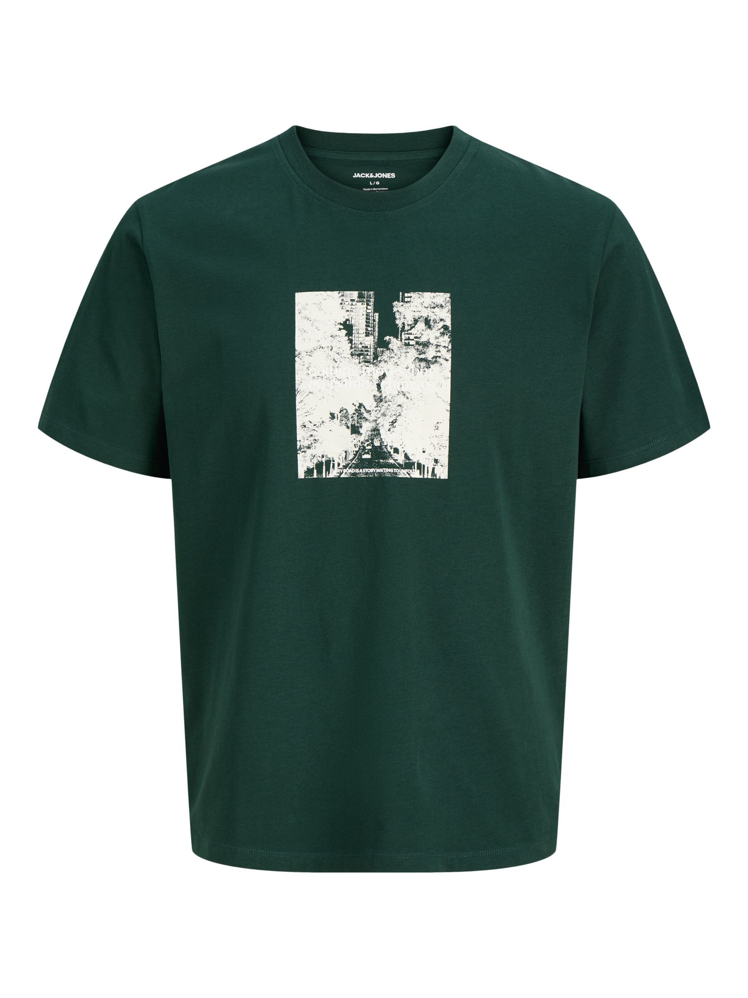 JACK & JONES Shirt in Groen: voorkant