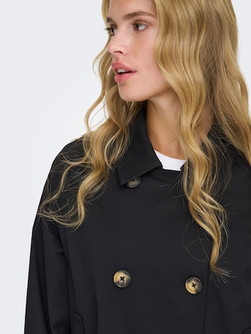 Manteau mi-saison 'ONLJuliane' ONLY en noir