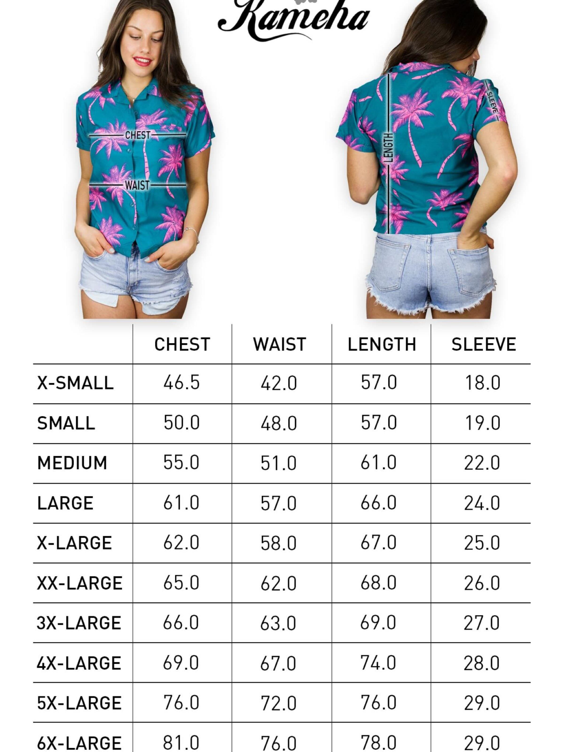 King Kameha Blouse 'Palmshadow' in Green