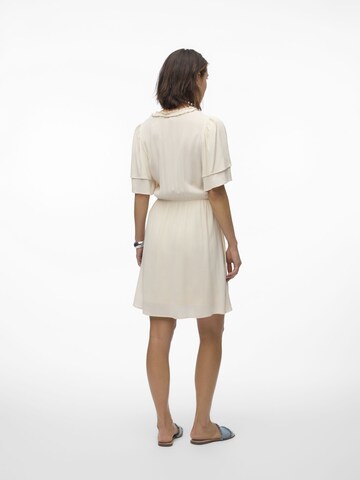 VERO MODA Shirt Dress 'Sina' in Beige