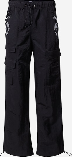 Nasty Gal Kargo hlače | črna barva, Prikaz izdelka