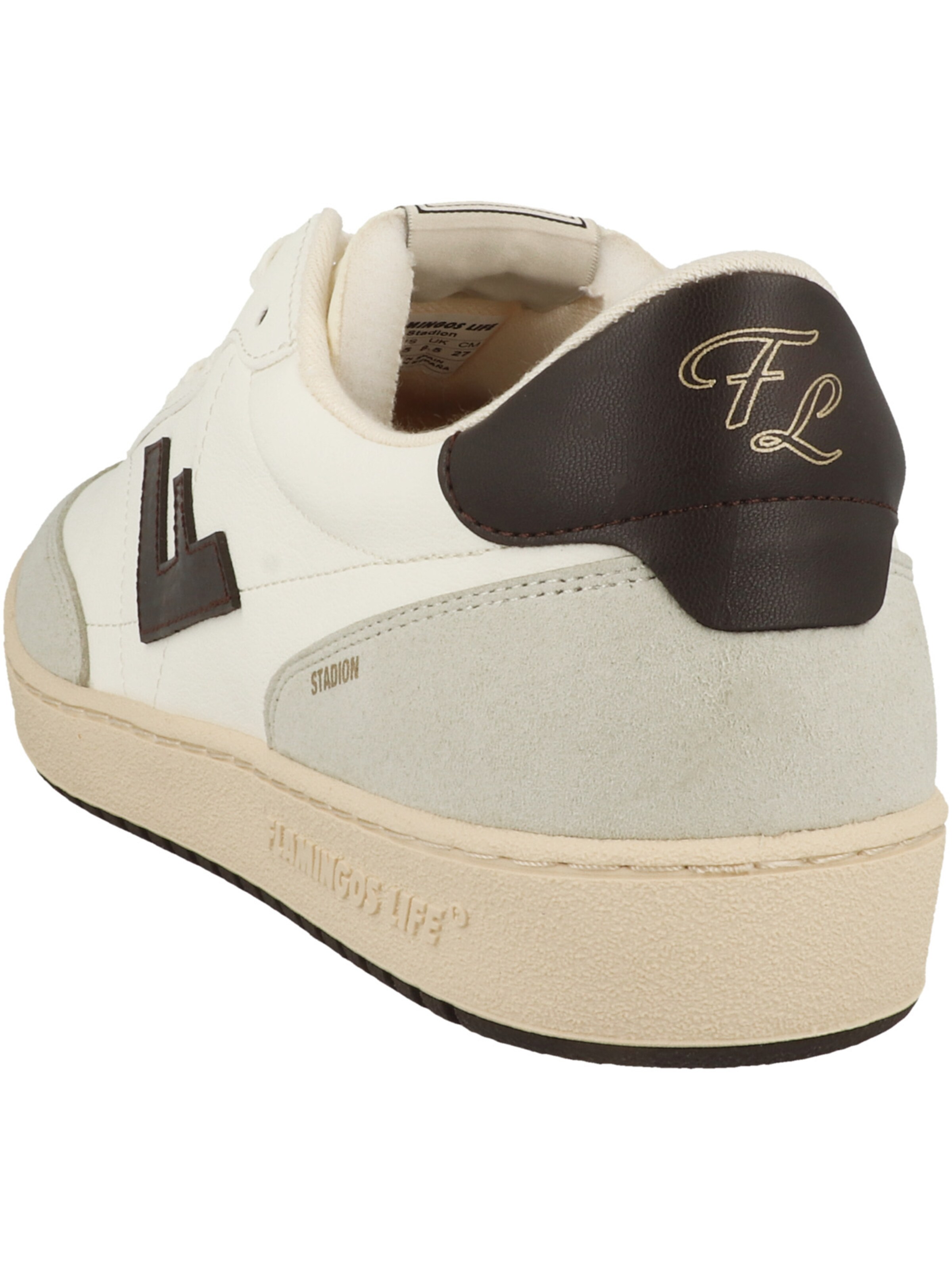 Flamingos Life Sneakers laag ' Stadion ' in Beige