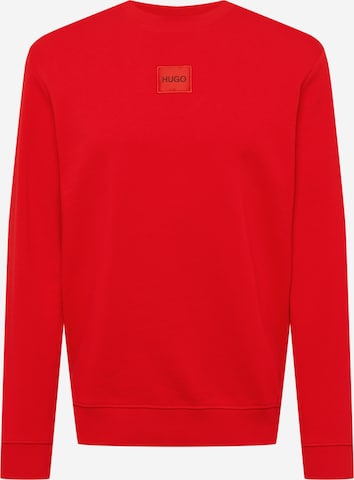 HUGO Red Sweatshirt 'Diragol' in Red: front