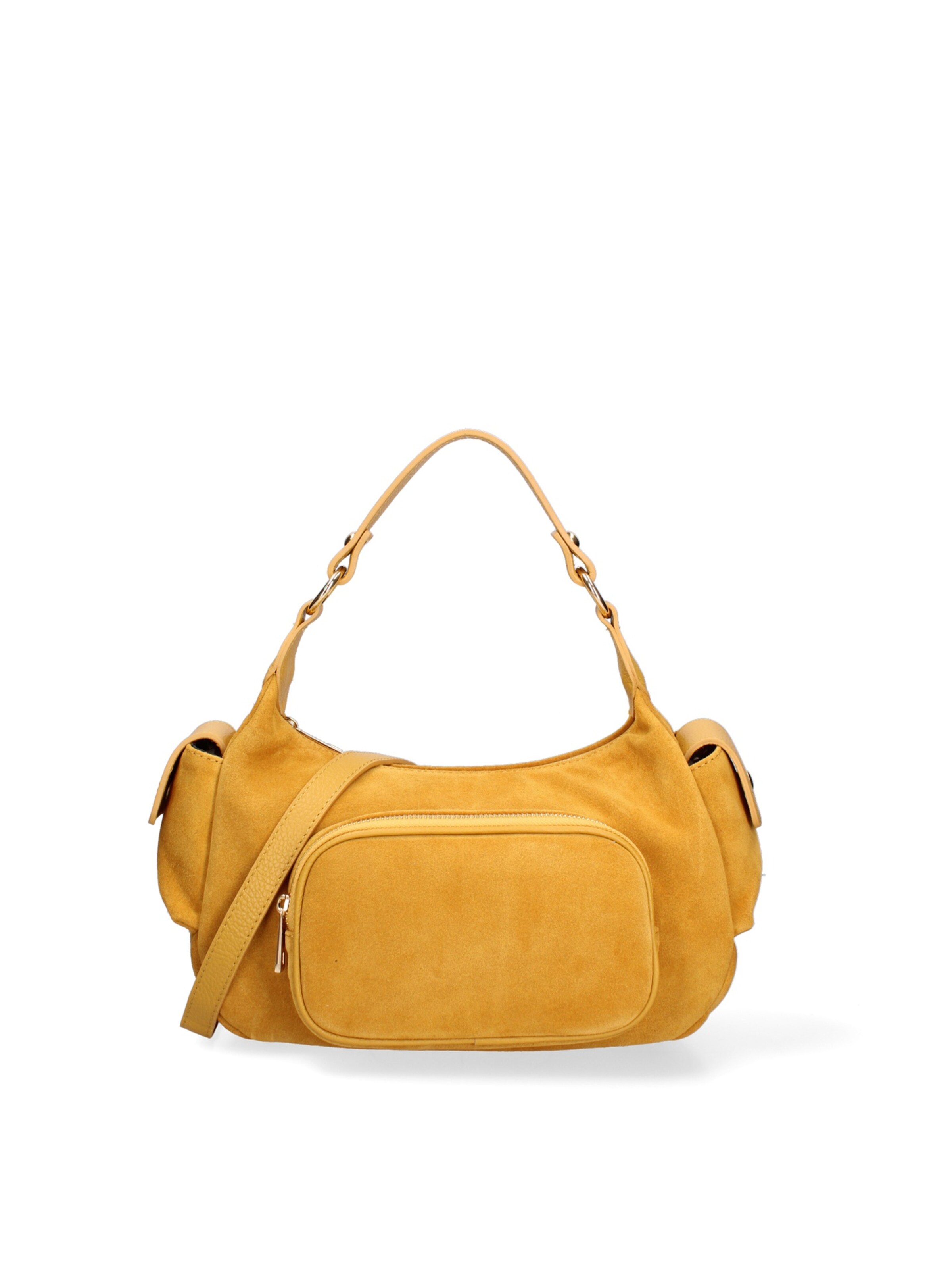 Gave Lux Shoulder bag in Yellow: front