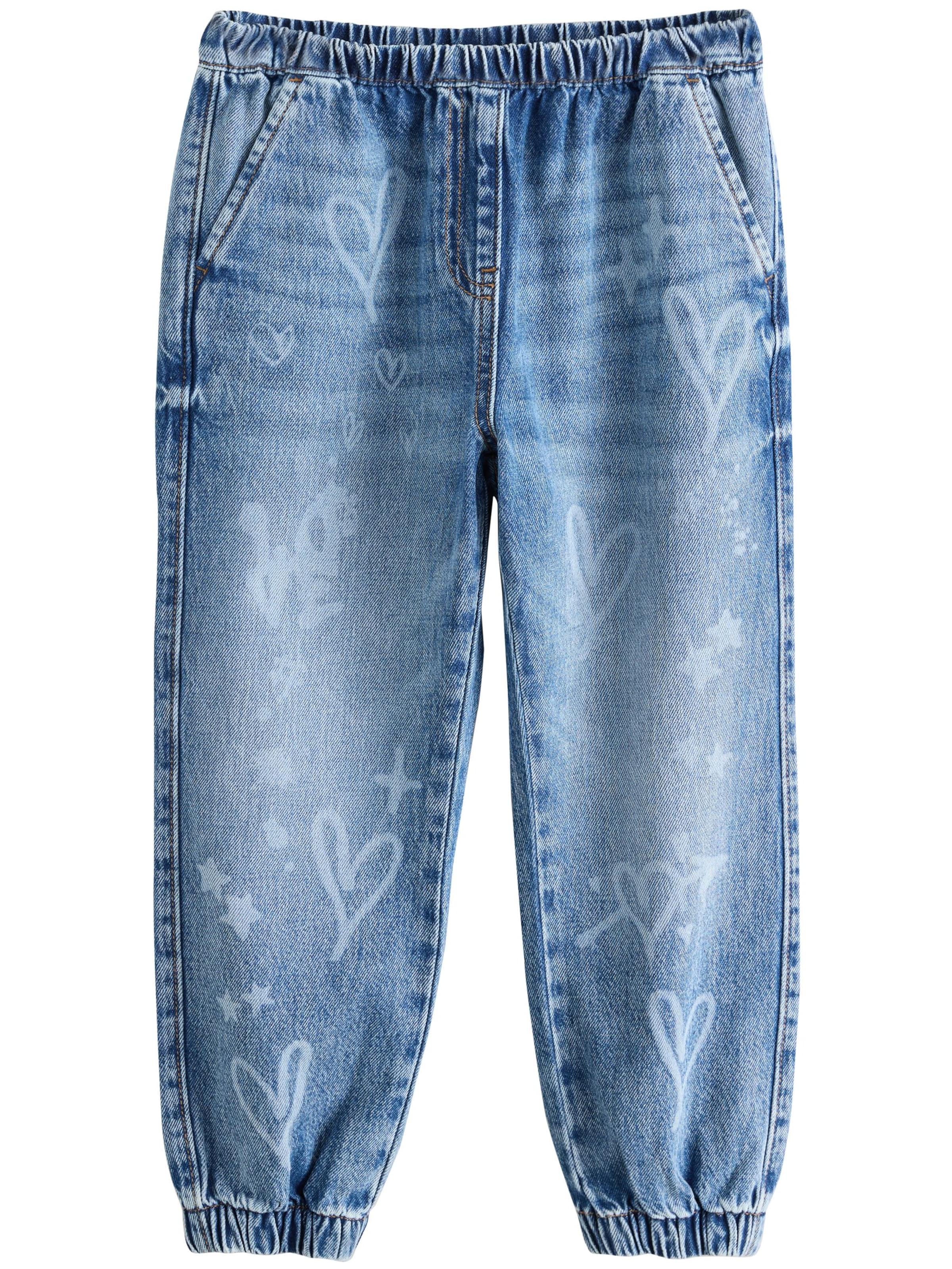 Tapered Jeans de la Next pe albastru: față