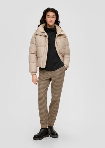 s.Oliver Sweatshirt in Schwarz
