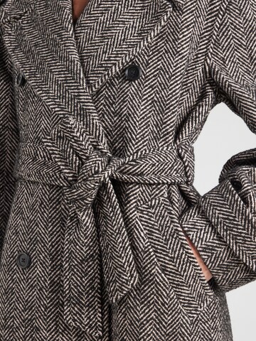 TOPSHOP Płaszcz przejściowy 'CALLY' w kolorze szary