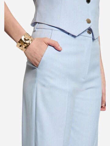Morgan De Toi - regular Pantalón de pinzas '261-PTYA.F' en azul