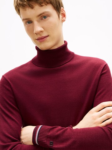 TOMMY HILFIGER Pullover in Rot