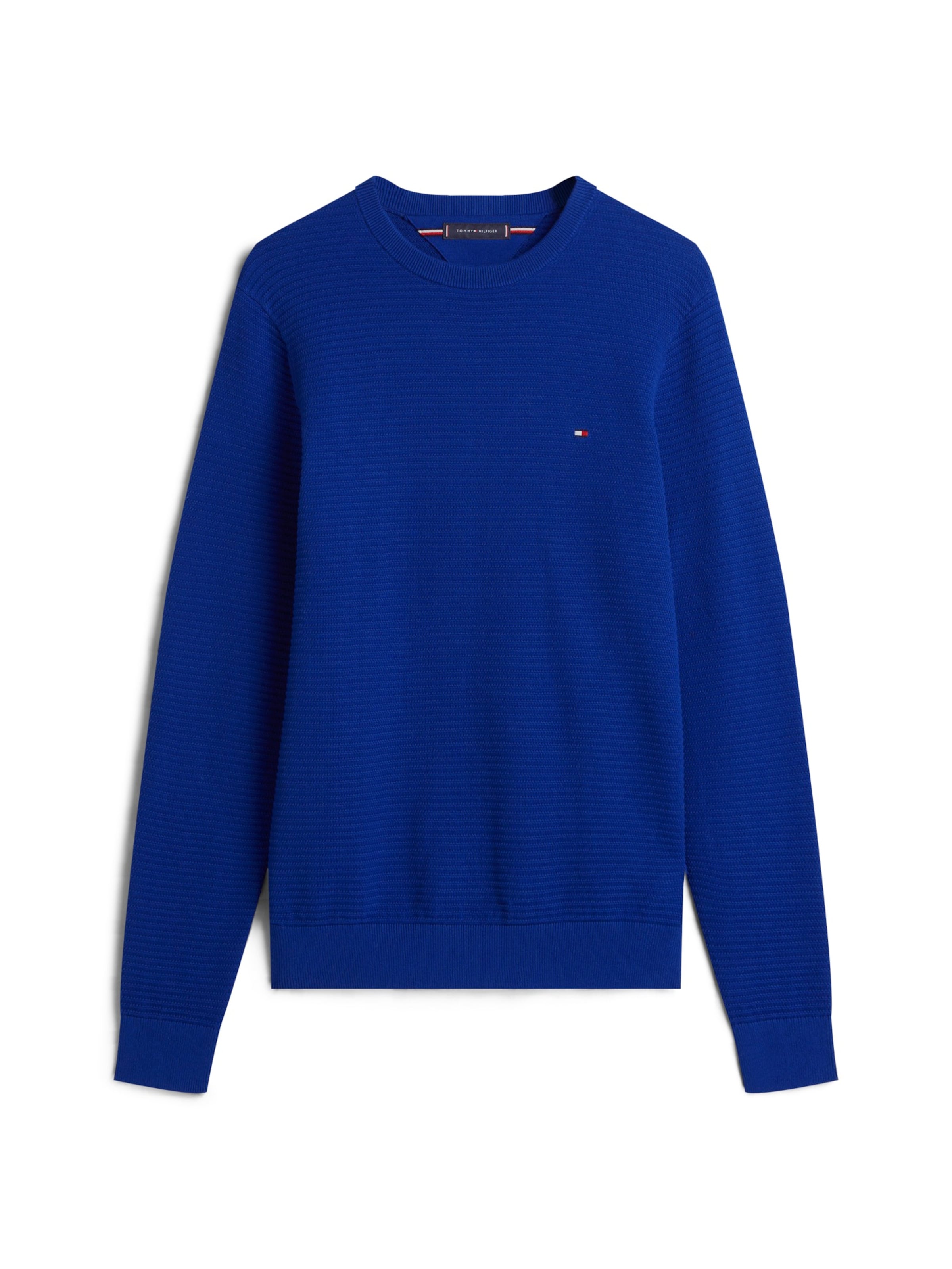 TOMMY HILFIGER Pullover 'SEASONAL' in Blau: Vorderseite