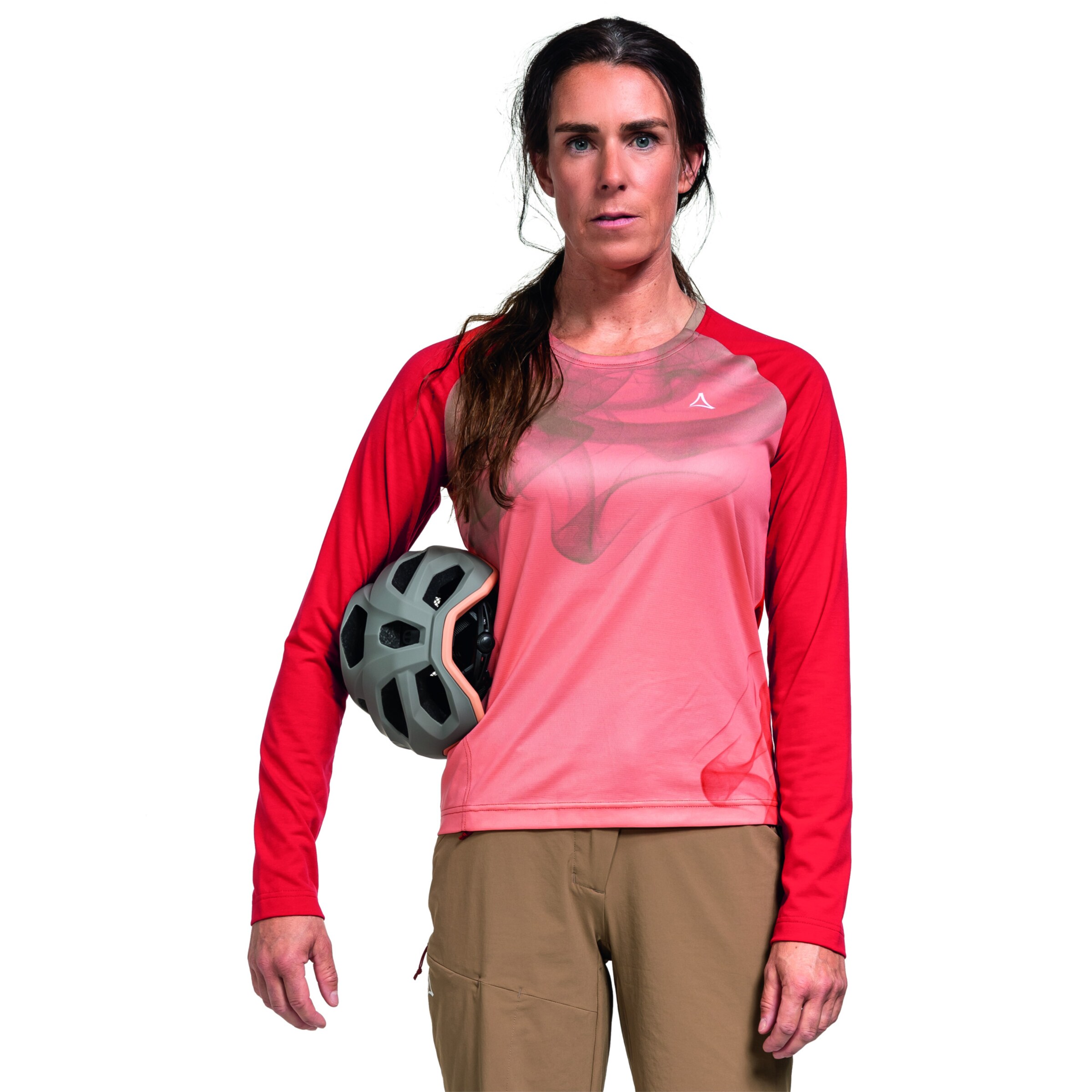 Schöffel - Camisa funcionais 'Altitude' em rosa: frente