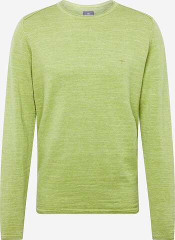 Pull-over FYNCH-HATTON en vert : devant