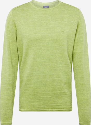 Pull-over FYNCH-HATTON en vert : devant