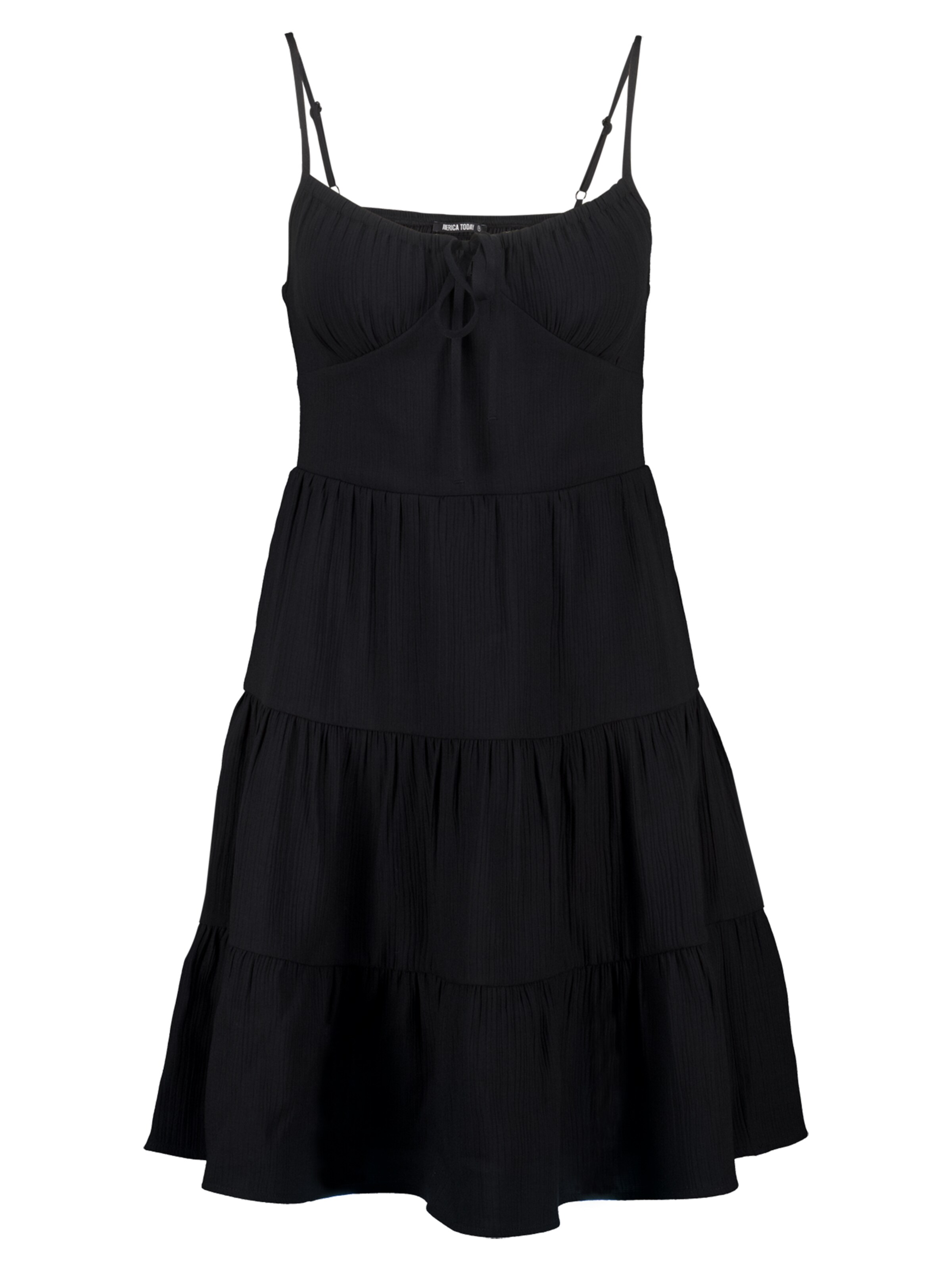 America Today Dress in Black: front