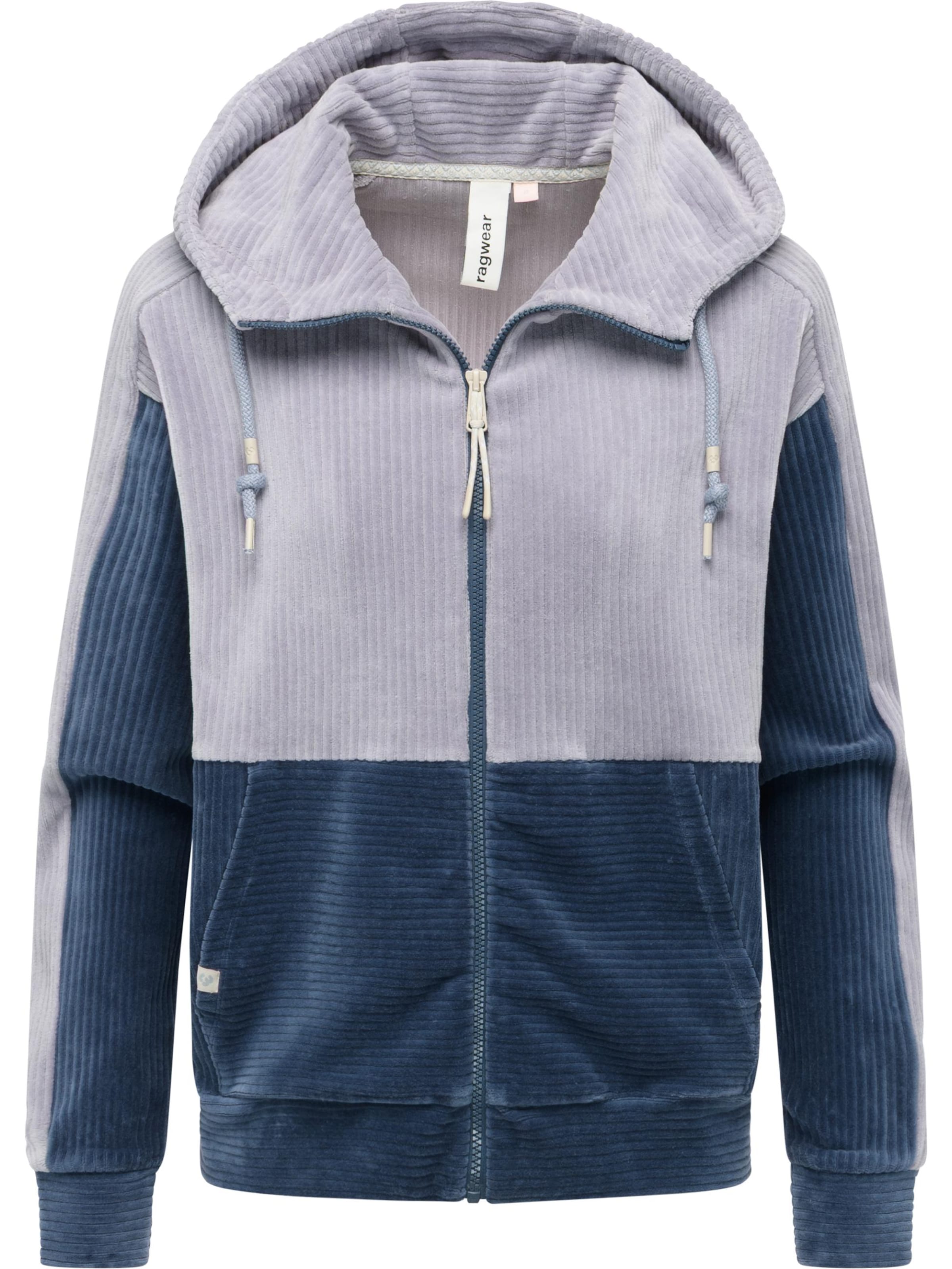 Ragwear Sweatvest 'Colbien' in Blauw: voorkant