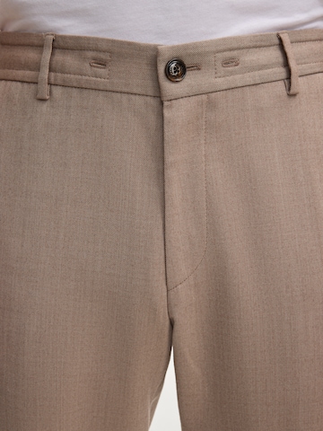 JOOP! Slimfit Broek 'Sake' in Beige