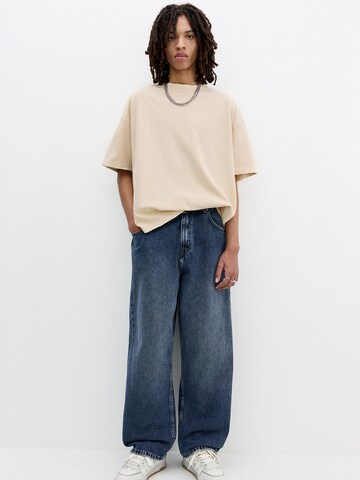 Pull&Bear Shirt in Yellow