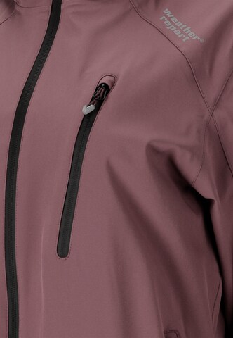 Weather Report Funktionsjacke 'CAMELIA' in Lila