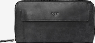 VOi Wallet 'City Cowboy ' in Black: front