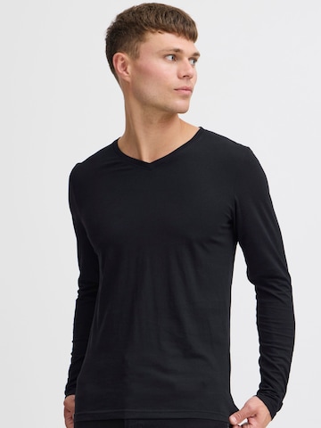 !Solid - Camisa 'Basil' em preto