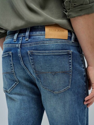 Salsa Jeans Slimfit Jeans in Blauw