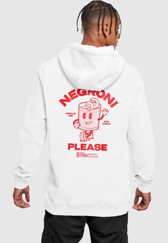 Mister Tee Свитшот 'Negroni Please' в Белый: спереди