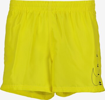 Maillot de bain de sport Nike Swim en jaune