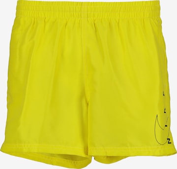 Nike Swim Athletic Swimwear in Yellow
