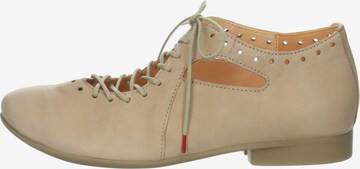 THINK! Lace-Up Shoes in Beige