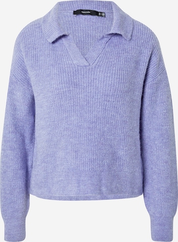 VERO MODA Trui 'OLINA' in Blauw: voorkant