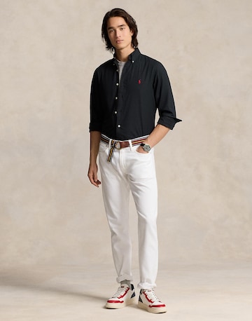 Coupe slim Chemise Polo Ralph Lauren en noir