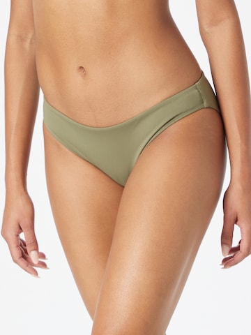 Calvin Klein Swimwear Долнище на бански тип бикини в зелено: отпред