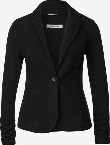 STREET ONE Blazer in Black: front